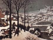 BRUEGHEL, Pieter the Younger, The Hunters in the Snow